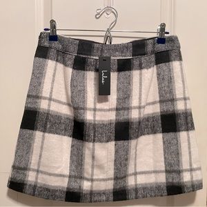 Fall Plaid Mini Skirt